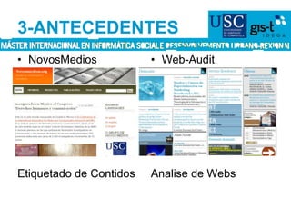 3-ANTECEDENTESNovosMediosEtiquetado de ContidosWeb-AuditAnalise de Webs
