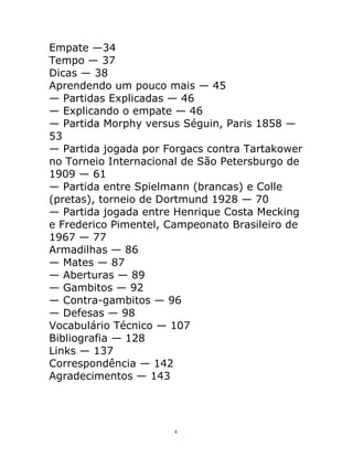 Gambito Moller, PDF, Aberturas (xadrez)