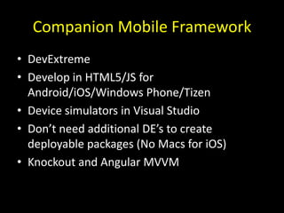 XAF and DevExtreme frameworks by DevExpress | PPTX
