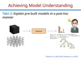 Explainability and Interpretability of ML Models | PPTX