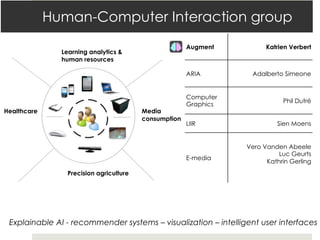 Human-centered AI: towards the next generation of interactive and adaptive explanation methods 