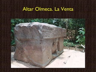 Altar Olmeca. La Venta 