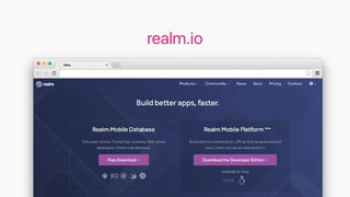 realm.io
 
