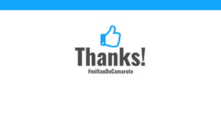 Thanks!#miltaoDoCamarote
 