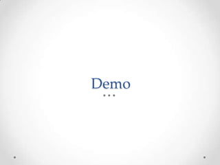 Demo
 