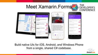 Globalcode – Open4education
Meet Xamarin.Forms
 