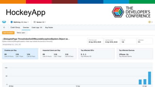 Globalcode – Open4education
HockeyApp
 