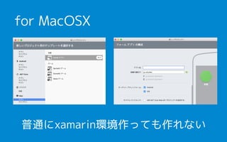 for MacOSX
ͨxamarinhäƤʤ
 