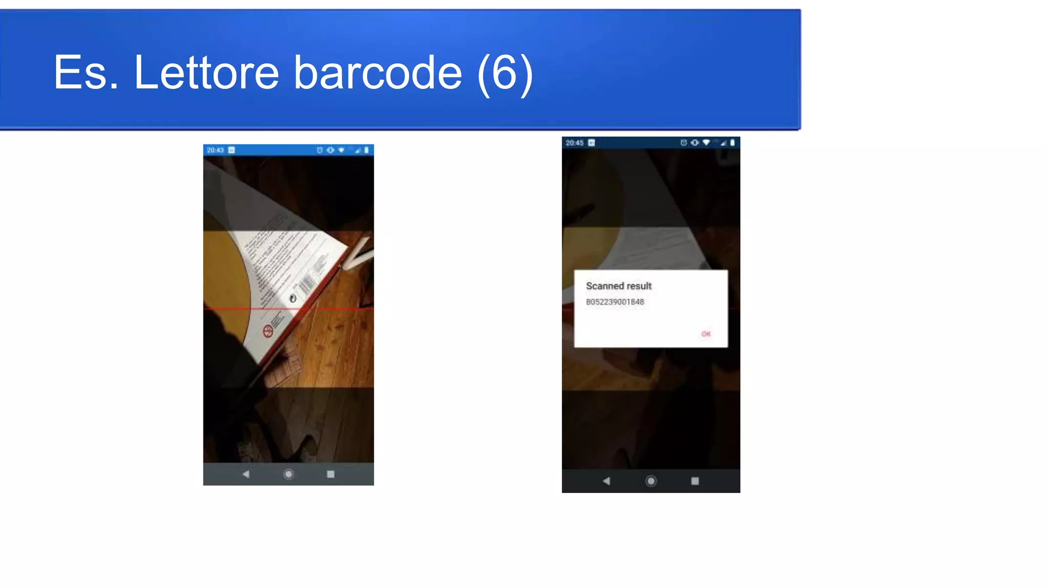 Es. Lettore barcode (6)
 