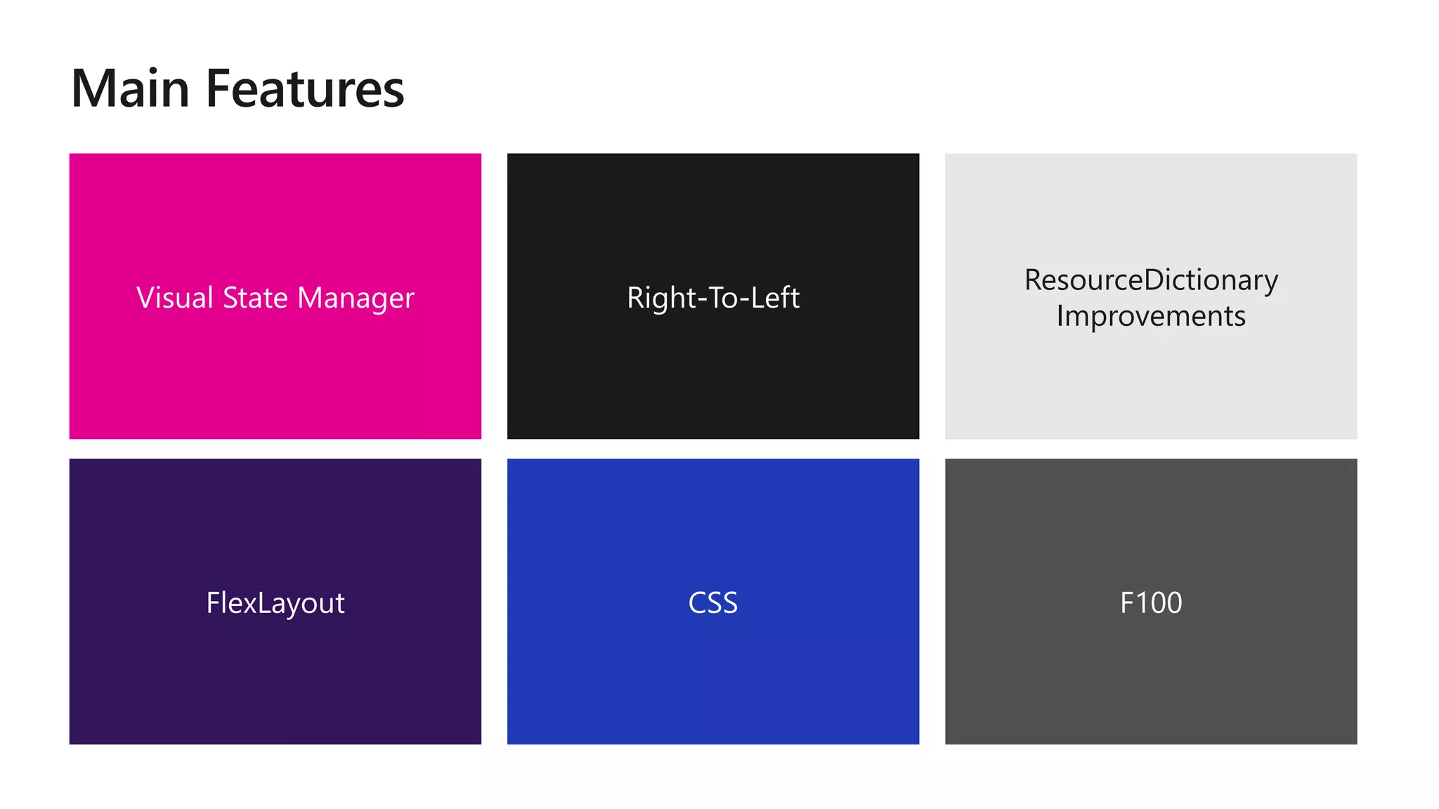 ResourceDictionary Improvements 