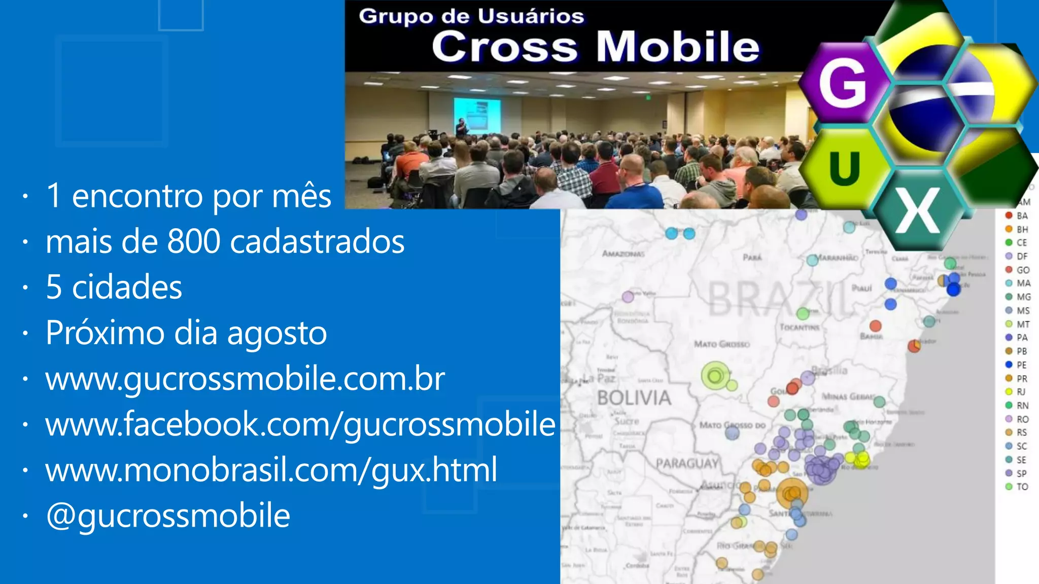 App CrossMobile com C# para Android, Iphone e WindowsPhone