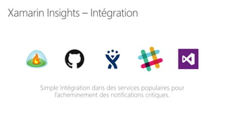 Simple Intégration dans des services populaires pour
l’acheminement des notifications critiques.
 