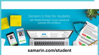 xamarin.com/student
 