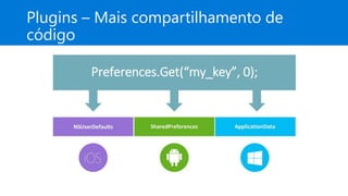 Plugins – Mais compartilhamento de
código
 