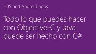 iOS and Android apps
 