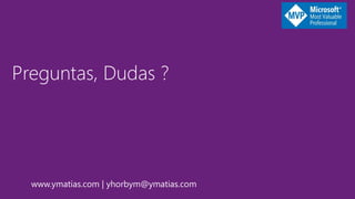Preguntas, Dudas ?
 