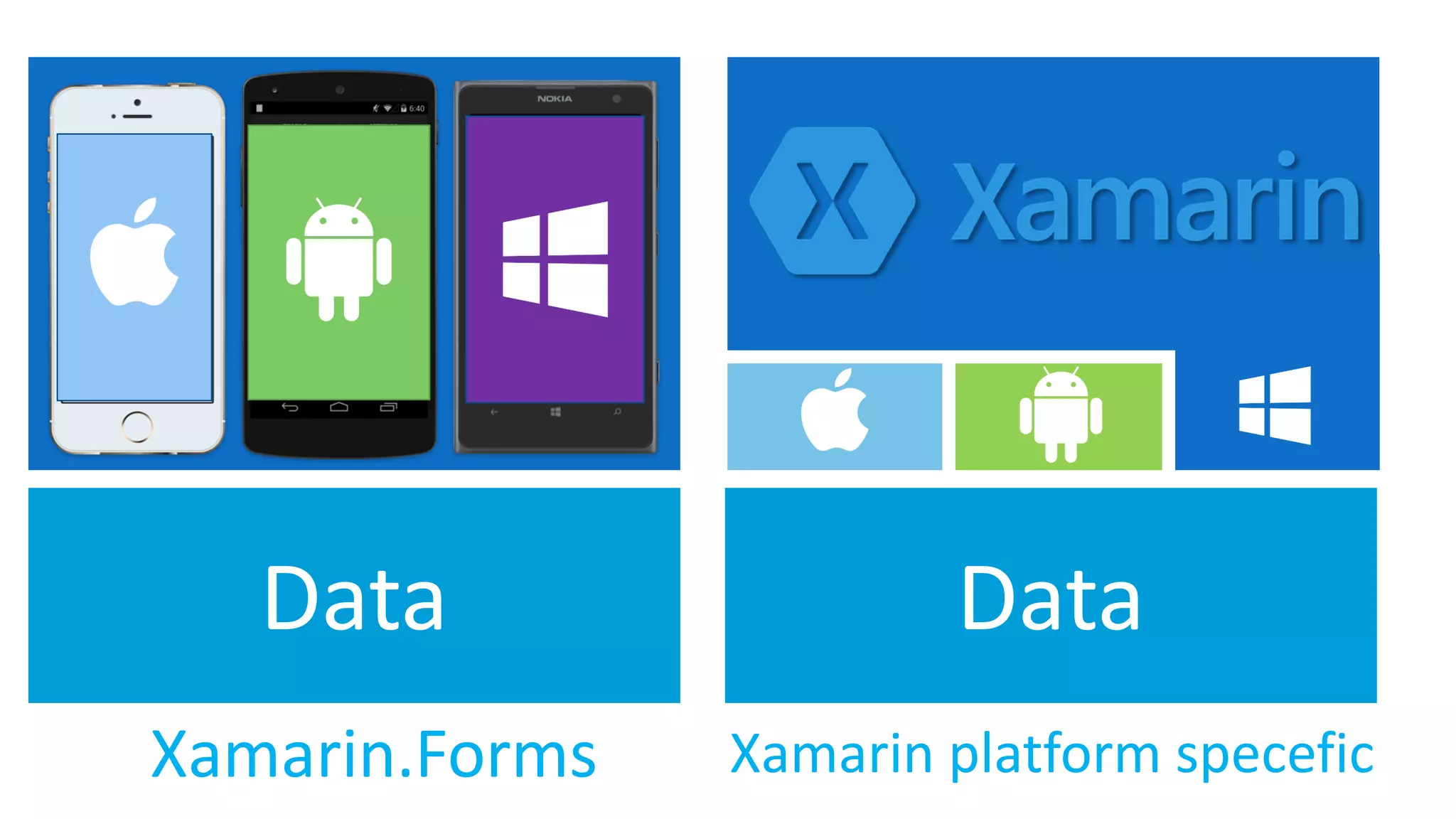 Data Data Xamarin.Forms Xamarin platform specefic 