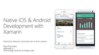 Cross Platform Mobile Development with Xamarin