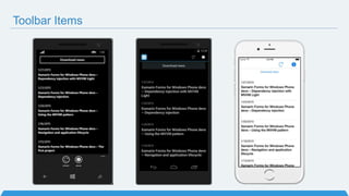La prima app
Xamarin.Forms
 