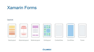 Xamarin Forms
 