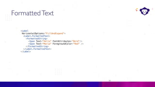 18
C#
FormattedText
 
