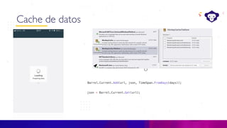 C#
Cache de datos
O
 