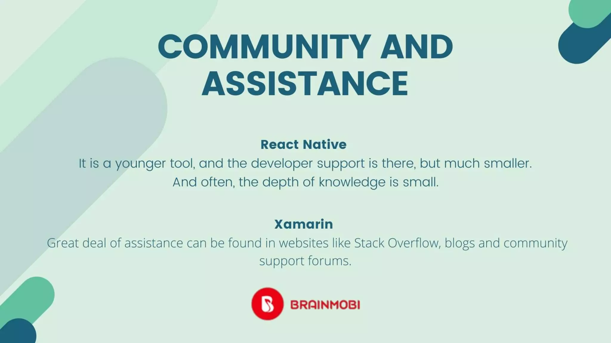 Xamarin vs react native