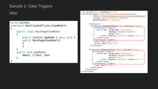 After
Sample 2- Data Triggers
 