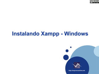 Instalando Xampp - Windows 