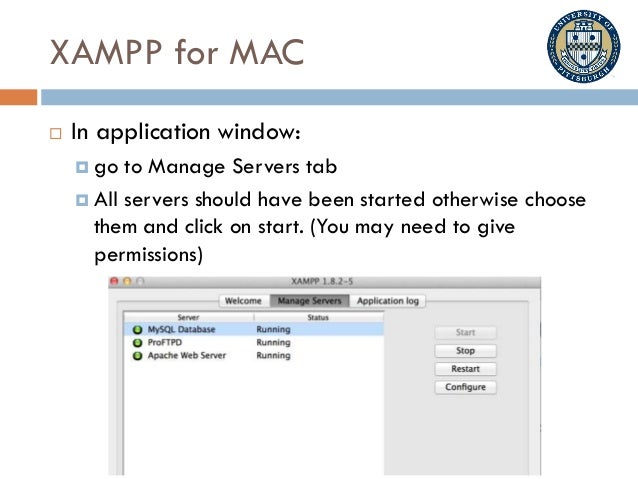 Configure proftpd xampp mac