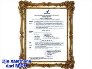 XAMthone Plus jus kulit manggis - 087861575969