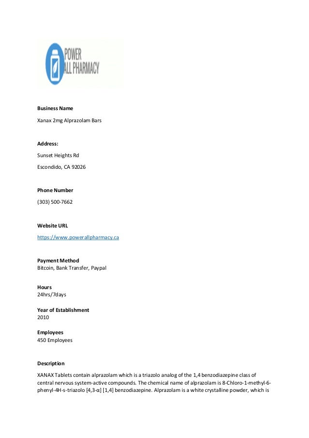 White 2mg xanax bars