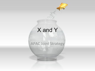 X and Y

APAC	
  Joint	
  Strategy	
  
 