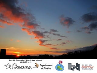 FOTOS: Alumnado 1º ESO C, Xea, Internet
XANEIRO 2015
 