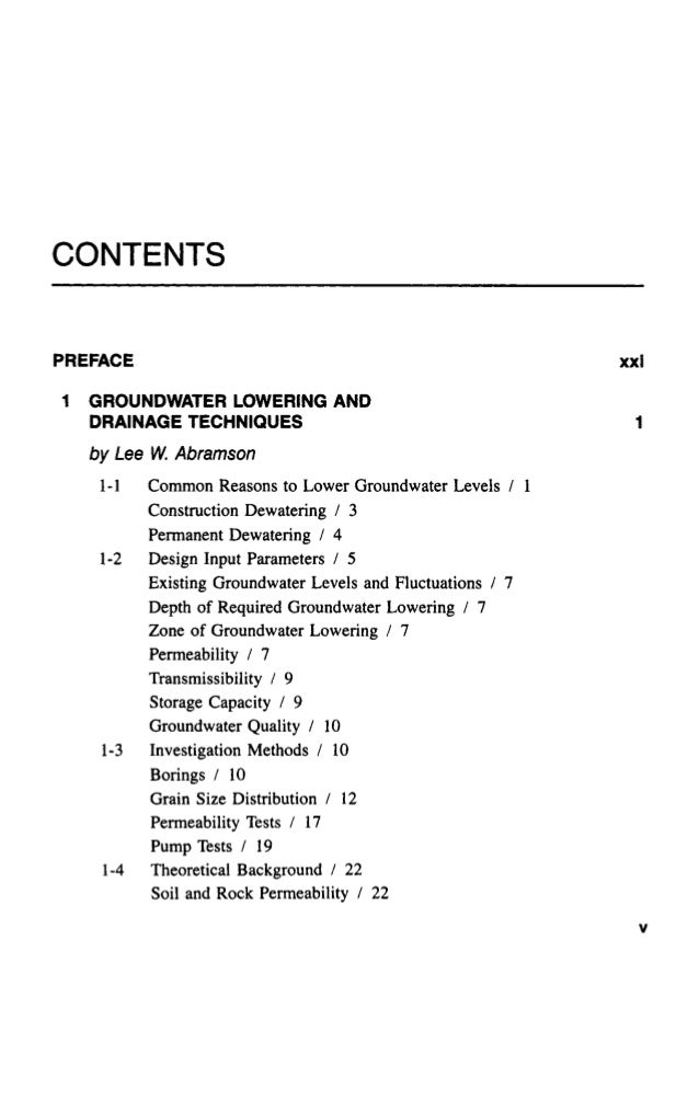 ground control and improvement, Xanthakos , 1994