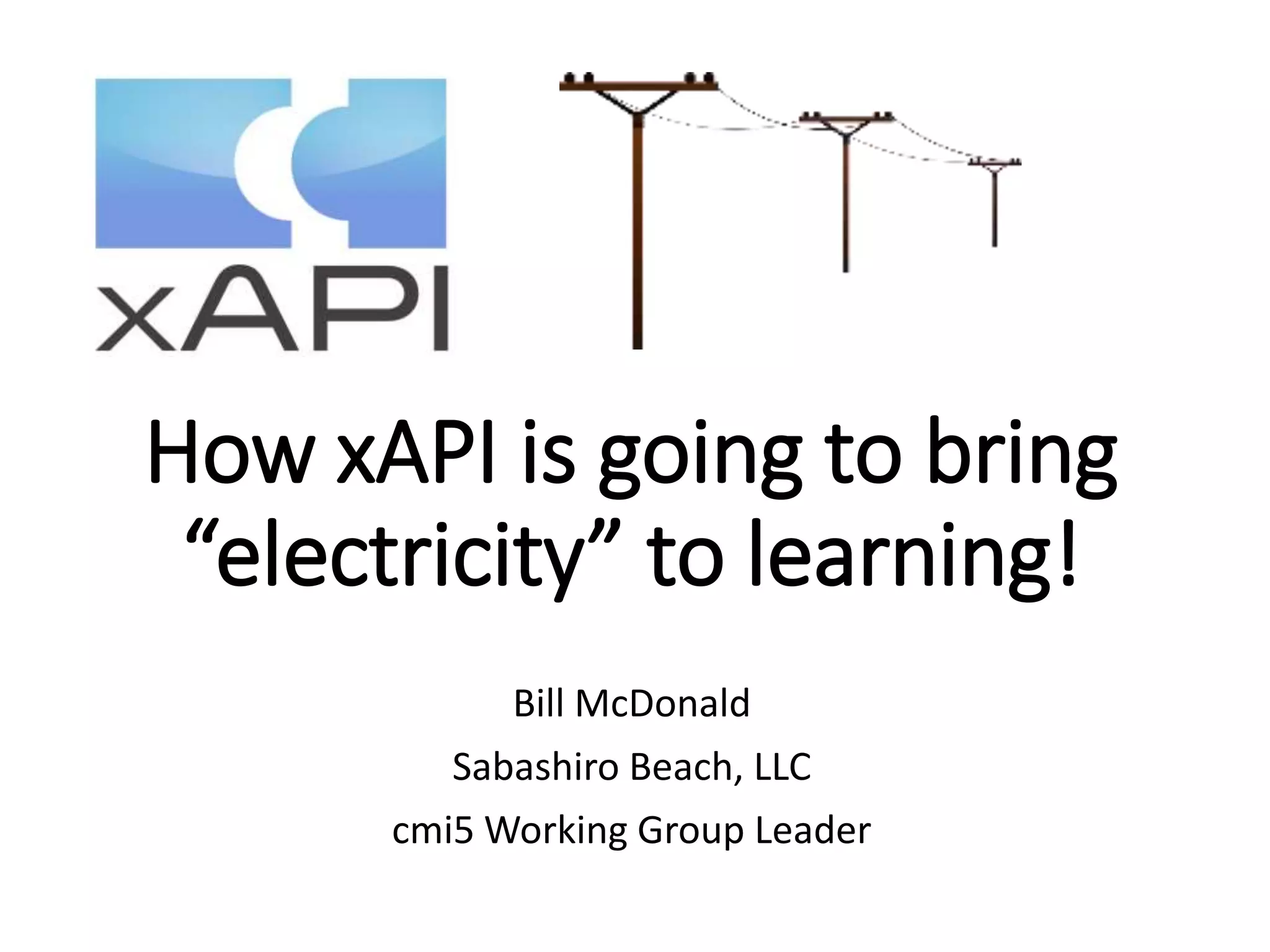 How xAPI is going to bring