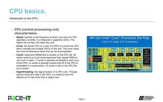 Pace IT - Introduction to the CPU | PPTX