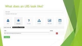 What does an LRS look like?
 