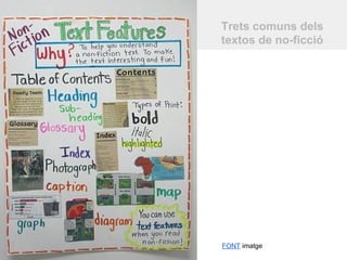 Trets comuns dels
textos de no-ficció

FONT imatge

 