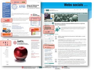 Webs socials …
 