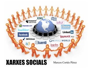XARXES SOCIALS Marcos Cortés Pérez 
 