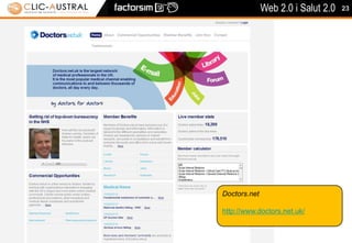 Consultar metges experts / més experimentats.20Esanum.http://esanum.es/