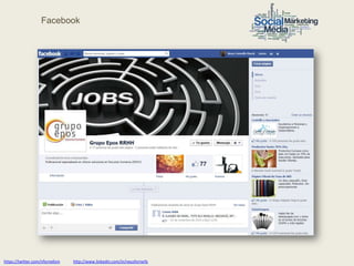 Facebook




https://twitter.com/nfornellsm   http://www.linkedin.com/in/neusfornells
 