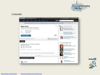 Linkedin




https://twitter.com/nfornellsm   http://www.linkedin.com/in/neusfornells
 