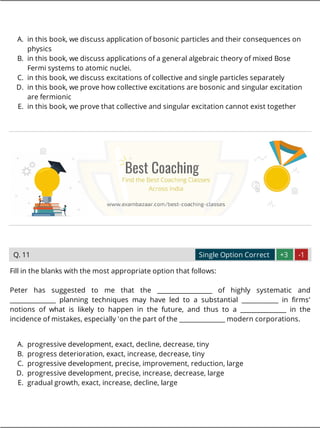XAT 2014 Previous Year Question Paper | PDF