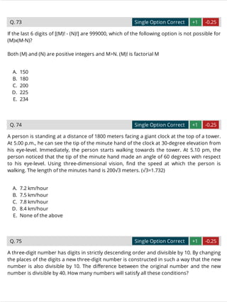 XAT 2015 Previous Year Question Paper | PDF