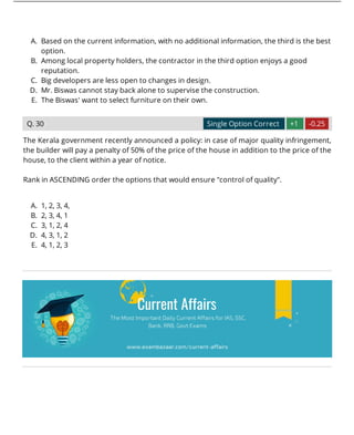XAT 2017 Previous Year Question Paper | PDF