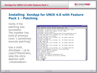 Xenapp Unix
