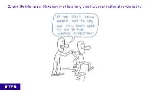 Xaver Edelmann: Resource efficiency and scarce natural resources

 