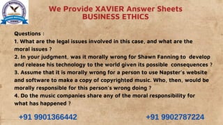 XAVIER - BUSINESS ETHICS - 3 - XAVIER MBA ANSWER SHEETS.pdf